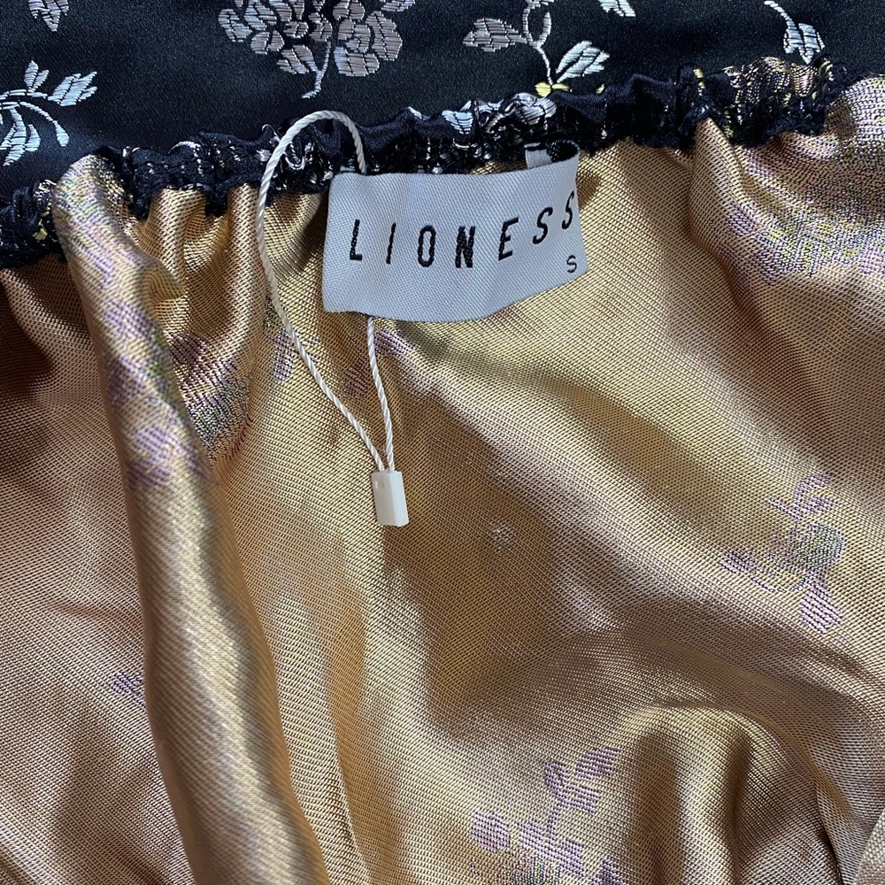 Lioness The Label Australia Australian Black Floral Dress Size S. - Picture 9 of 10